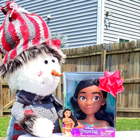 Disney Princess Moana Styling Head And Hair Brush Set - Picture 3 of 8